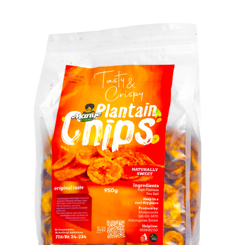 Plantain Chips - Naturally Sweet Bag
